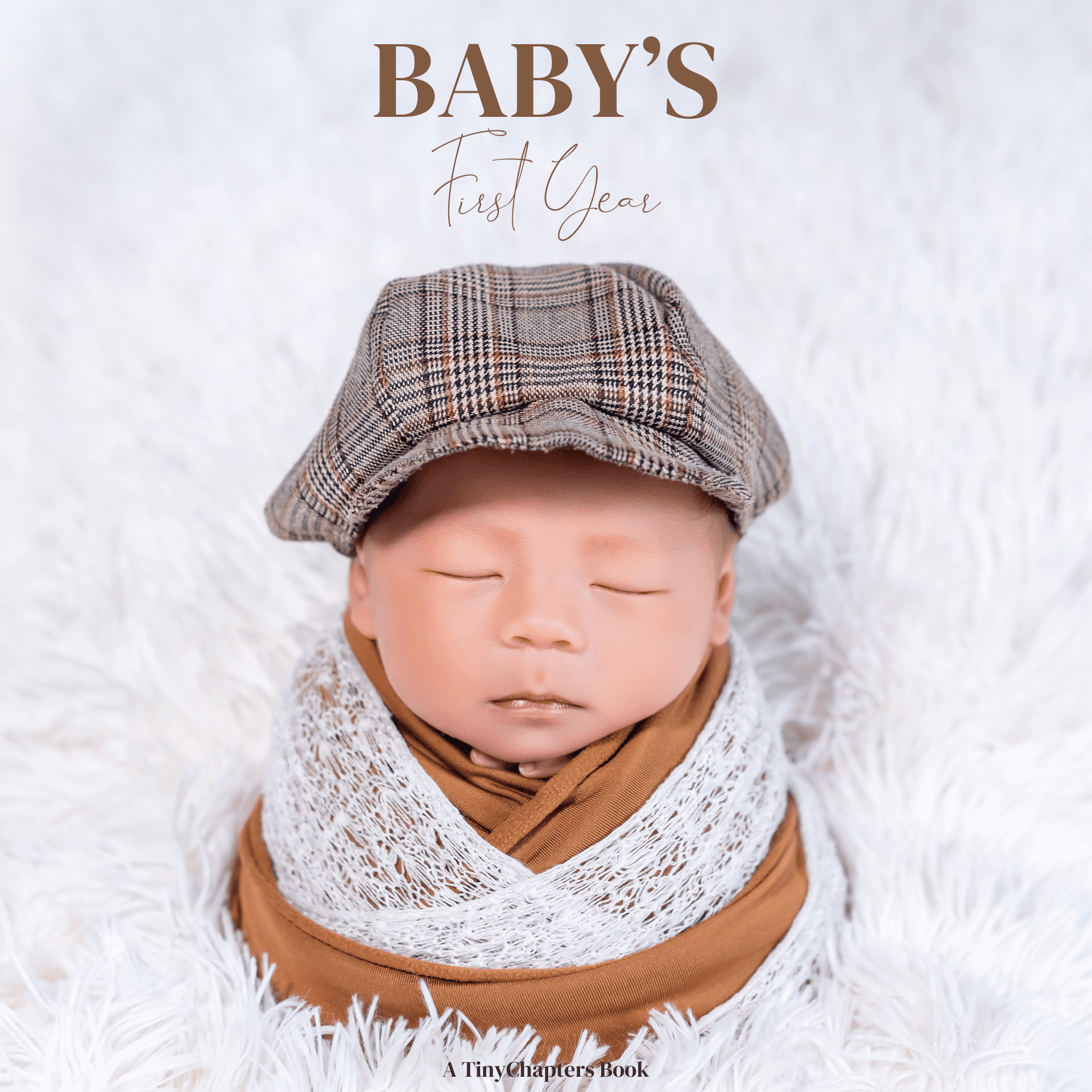 TinyChapters baby photobook cover